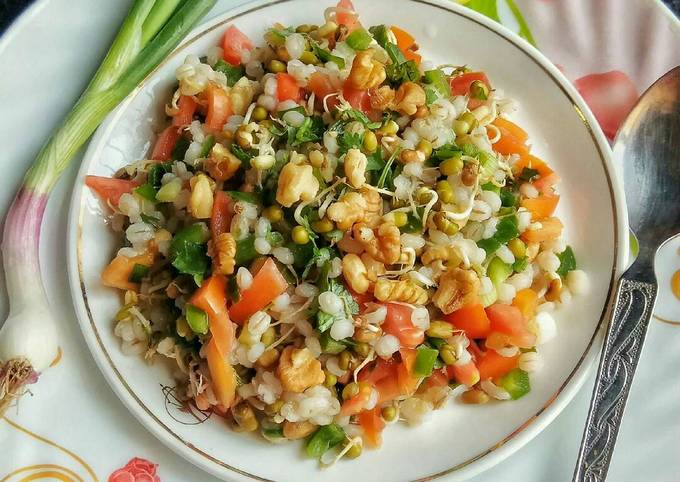 Sprouts and Barley Salad