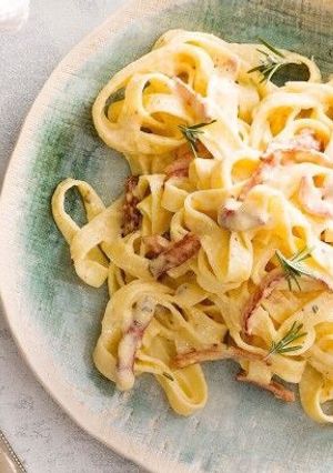 Foto resep Fettuchine Carbonara