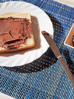 Una foto de Nutella sin azúcares refinados con Thermomix