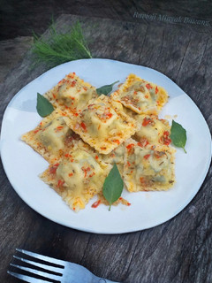 Foto resep Ravioli Minyak Bawang