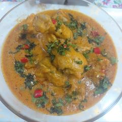 A picture of Mustard chicken.