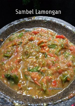 Foto resep 16. Sambel Lamongan