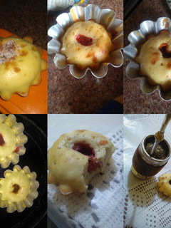 Una foto de Cupcakes de membrillo y dulce de leche fáciles y económicos