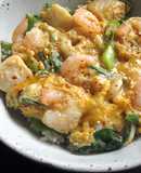 Seafood & Egg Rice Bowl