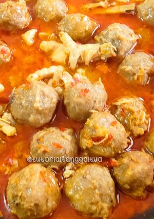 Foto resep Pentol bakso mercon