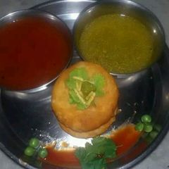 Matar kachori A picture of Matar kachori.