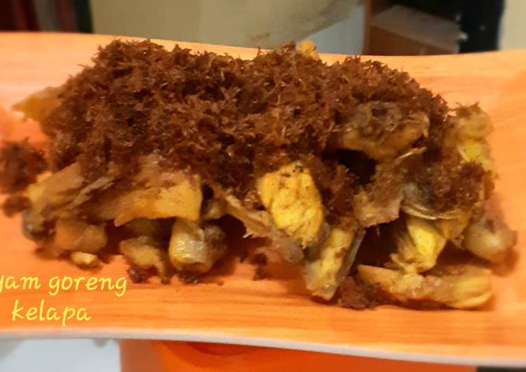 Cara Gampang Menyiapkan Ayam Goreng Kelapa, Sempurna