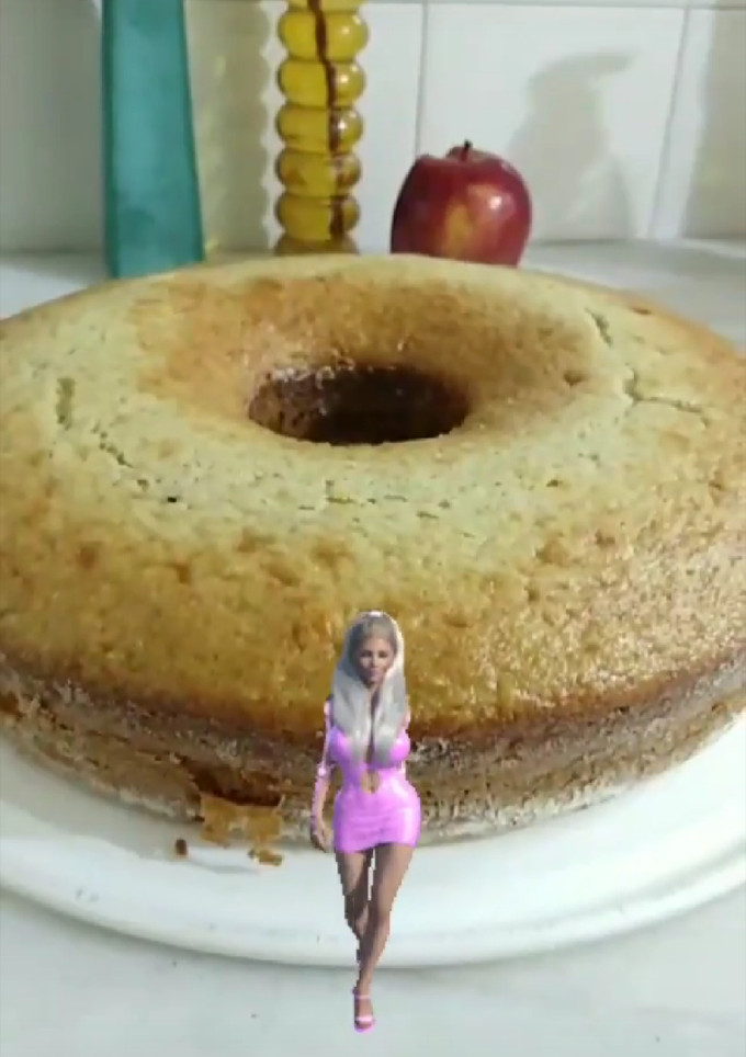 Una foto de Budín de banana económico