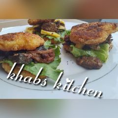 A picture of Plantain burger /sandwich 2.