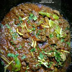 A picture of Koyla karhai by Saima Sameer Ali #karhai.