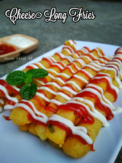 Foto resep Cheese Long Fries (Kentang Keju)