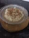 Arroz con leche light