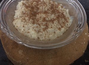 Una foto de Arroz con leche light