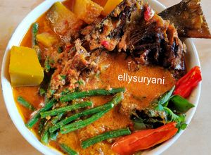 Foto resep Gulai Pedas Labu Kuning dan Ikan Salai