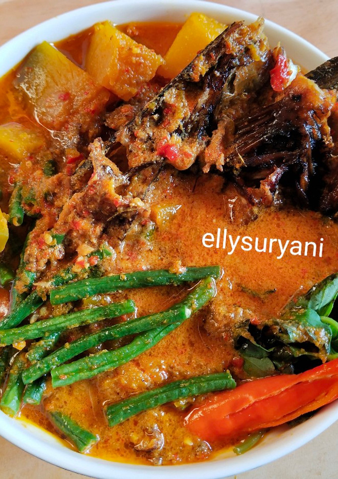Foto resep Gulai Pedas Labu Kuning dan Ikan Salai