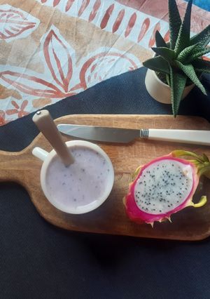 Φωτογραφία της συνταγής Smoothie με Dragon fruit