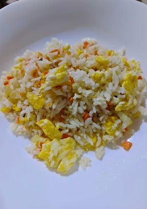 Foto resep Nasi goreng Singapore (nasi goreng putih)