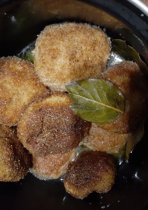 Фото Котлеты с нутовой мукой.