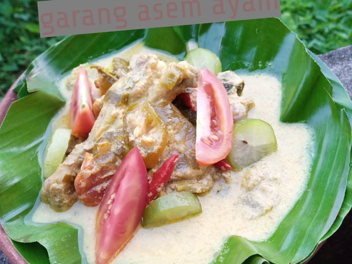 Cara Gampang Membikin Resep Garang asem ayam yang Lezat Anti Ribet, Mantap Sekali