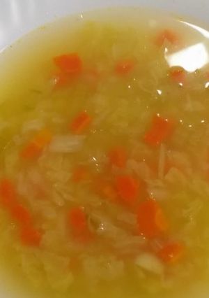 Una foto de Sopa de verduras