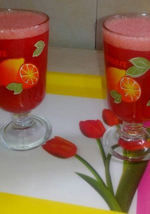 صورة لوصفة عصير لذيذ ومنعش