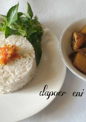 Foto resep Nasi uduk rice cooker