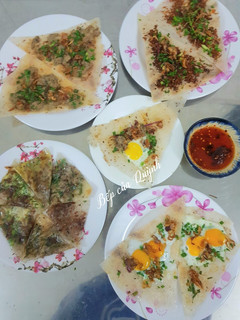 Hình của món Bánh tráng kẹp Đà Nẵng.