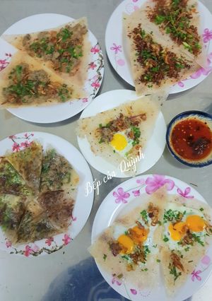 Hình của món Bánh tráng kẹp Đà Nẵng.