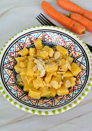 Foto di Gnocchi di Carote con Burro e Mandorle