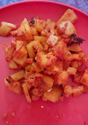Una foto de Papas con chorizo 🥔