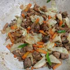 A picture of Tumis Ati Saus Tiram.