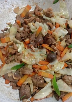 Foto resep Tumis Ati Saus Tiram