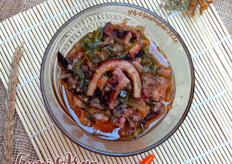 Cumi Asap Cabe Ijo