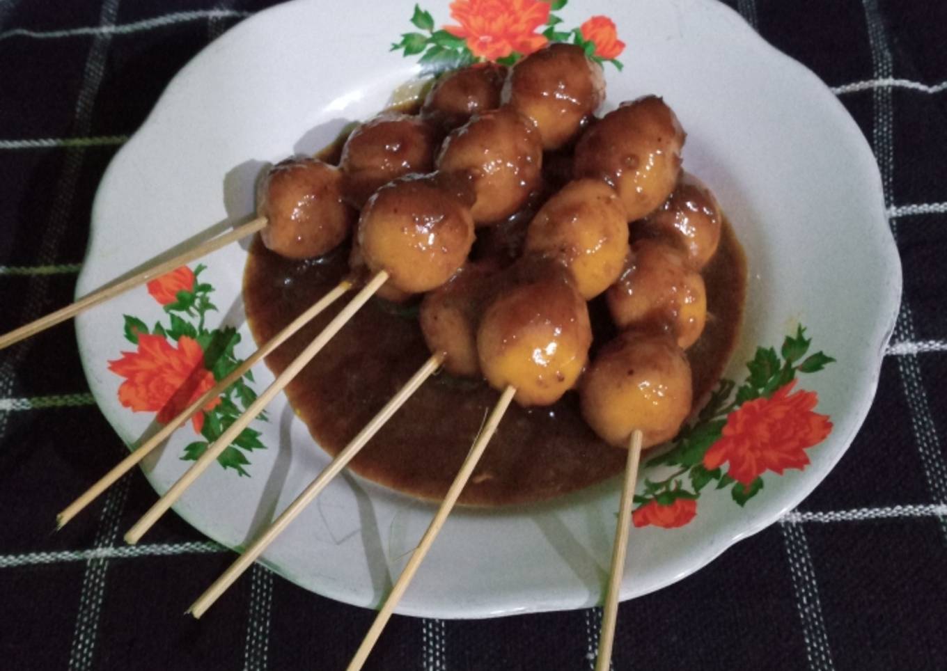 Sate telur puyuh
