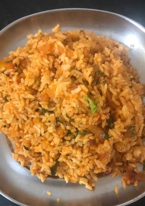 A picture of Fhodnicha bhaat.