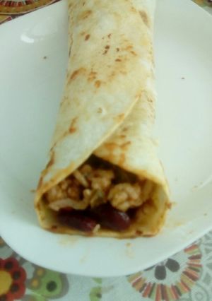 Foto principal de Fajitas con carne y judías pintas