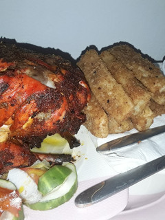 A picture of Fried yam.