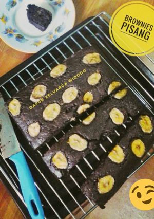 Foto resep Brownies Pisang Cokelat super Moist, No Mixer