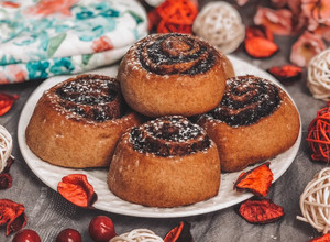 Teljes kiőrlésű, cukormentes kakaós csiga egészségesen-ISzívós AnitaI recept fotója