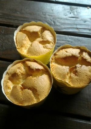 Foto resep Hokkaido chiffon cupcake