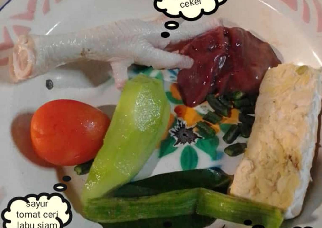Mpasi 4 bintang 8 bulan(ceker)