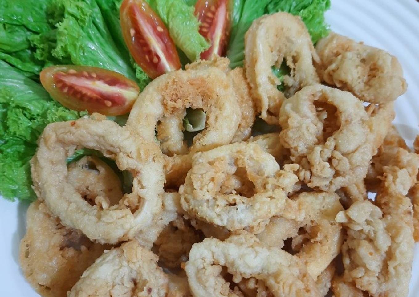 Cumi goreng tepung