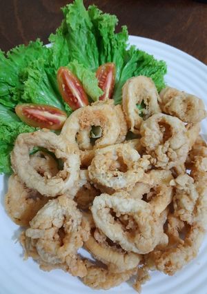 Foto resep Cumi goreng tepung