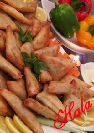 صورة لوصفة طريقة تحضير السمبوسه الهنديه بالرقائق الجاهزه