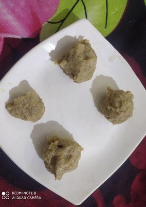 A picture of Milk peda.