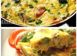 Foto resep Frittata Brokoli,Sosis,Jamur dan Keju - Italian Omelete