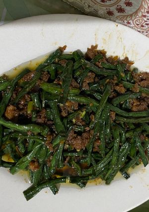 Foto resep Kacang Panjang Cah Sapi