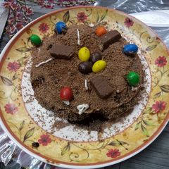Chocolate sponge cake A picture of Chocolate sponge cake.