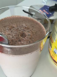 Una foto de Leche con colacao