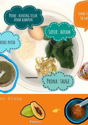 Foto resep MPASI SEDERHANA tanpa ribet (MPasi 6M+)